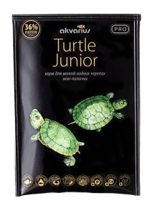 Корм для молодых пресноводных черепах Аквариус Turtle Junior мини-палочки 40 г