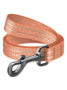 Повідець для собак Waudog Re-cotton 03104 із бавовни, світловідбивний, 20 мм, 300 см, помаранчевий