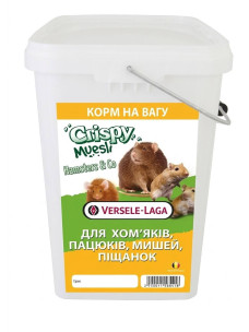 Корм для хом'яків, щурів та мишей Versele-Laga Crispy Muesli Hamster 5 кг