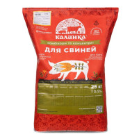 Комбікорм Калинка для поросят Поросятко Старт, 25 кг, 7031