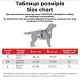Шлейка для собак Collar из хлопка с QR-паспортом, H-образная, светоотражающая, голубая, M, ширина 20 мм, обхват A 43–60 см, B 50–80 см, 25922
