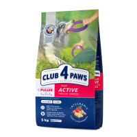 Сухий корм для активних собак середніх порід Club 4 Paws, 5 кг, 7981