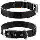 Нейлоновый двойной ошейник для собак Collar 64541 со светоотражающей вставкой, 40 мм, 60–72 см, черный