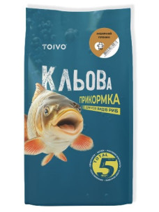 Прикормка для риб Кльова имбирный пряник TOIVO 820 г