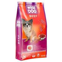 Сухой корм для собак с говядиной Wise Dog, 10 кг