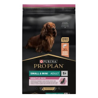 Сухий корм для дорослих собак малих і мініатюрних порід Pro Plan Small & Mini Adult Sensitive Skin з лососем, 7 кг, 3441