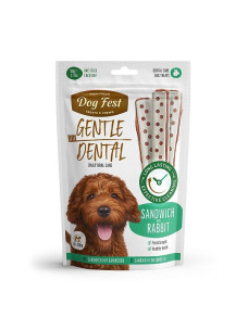 Лакомство для собак PF Dog Fest сендвич с кроликом для чистки зубов, 90 г