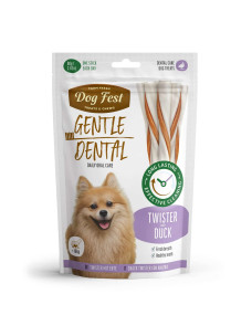 Лакомство для собак PF Dog Fest мясо утки Твистер, 80 г