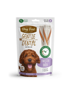 Лакомство для собак PF Dog Fest мясо утки Твистер, 90 г