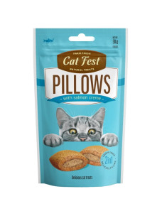 Лакомство для кошек PF Cat Fest подушечки с лососевым кремом, 30 г
