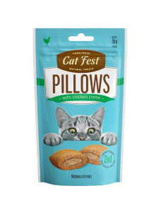 Лакомство для кошек PF Cat Fest подушечки с куриным кремом, 30 г
