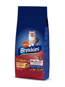 Сухий корм Brekkies Delicious Poultry Sel для котів з куркою 20 кг
