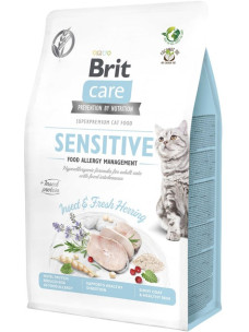 Корм Brit Care Cat GF Insect з комахами та рибою для кішок з харчовою нестерпністю 400 г