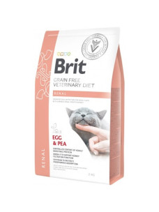 Корм Brit GF Veterinary Diets Cat Renal для котів із нирковою недостатністю 2 кг