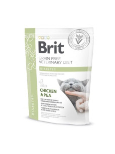 Корм Brit GF Veterinary Diets Cat Diabets для котів з цукровим діабетом 400 г