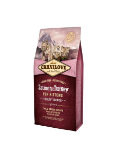 Сухой корм Carnilove Salmon&Turkey Kitten для котят 6 кг