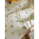 Дерев'яне ліжко для тварин Ginger Bed L з матрацом та подушкою 450х700х510 мм