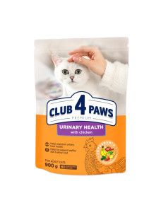 Club 4 paws Premium Urinary Health сухий корм для здоров'я сечовидільної системи котів і кішок 2кг