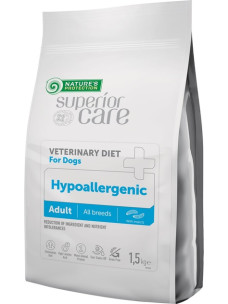 Ветеринарный диетический гипоаллергенный Nature's Protection корм для собак Veterinary Diet Hypoallergenic Insect Adult All Breed Dogs с белком насекомых 10 кг (NPSCVET47579)