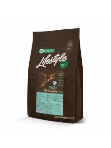 Сухий беззерновий корм для дорослих кішок з білою рибою Nature\'s Protection Lifestyle Grain Free White Fish Adult Cat 7 кг (NPLS45960)
