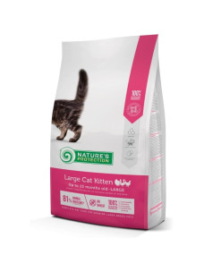 Сухий корм Nature's Protection Large cat Kitten для кошенят великих порід 2кг