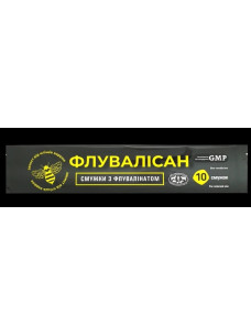 Флувалісан 10 смужок (варроатоз бджіл) УЗВПП