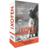 Краплі Unicum Ixofen проти іксодових кліщів, бліх та комарів для собак 4-10 кг (3 піп. по 1 мл.)