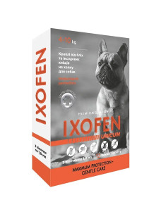 Краплі Unicum Ixofen проти іксодових кліщів, бліх та комарів для собак 4-10 кг (3 піп. по 1 мл.)