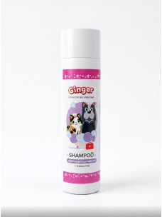 Шампунь для котів і собак Ginger Healthy Протипаразитарний з пропоксуром, 250 мл
