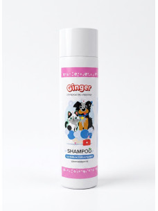 Шампунь для котів та собак Ginger Healthy Антибактеріальний з хлоргексидином 4%, 250 мл