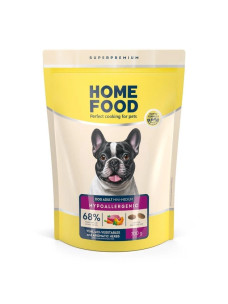 Гіпоалергенний сухий корм Home Food Телятина з овочами для дорослих собак малих і середніх порід, 1.6 кг
