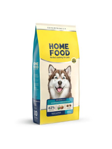 Гіпоалергенний сухий корм Home Food Форель з рисом для дорослих собак великих порід, 10 кг