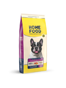 Гіпоалергенний сухий корм Home Food Телятина з овочами для дорослих собак малих і середніх порід, 10 кг