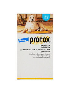 Bayer Прококс (Procox) антигельминтная суспензия для щенков и взрослых собак, 7.5 мл