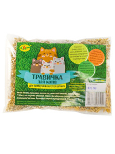 Травка для котов для выведения шерсти из желудка Лори, 100 г