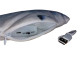 Интерактивная игрушка для кота вибрирующая Рыба Форель на USB, 30см