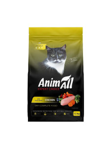 Сухой корм для котов Animall Cat Chicken Анималл с курицей, 12 кг