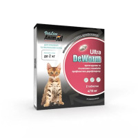 Антигельминтный препарат ДеВорм AnimAll VetLine DeWorm Ultra для кошек и кошек до 2 кг, 2 таблетки