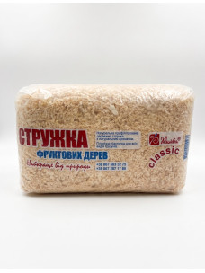 Підстилка гігієнічна для гризунів Стружка фруктових дерев з натуральним ароматом, тирса брикет 800 г
