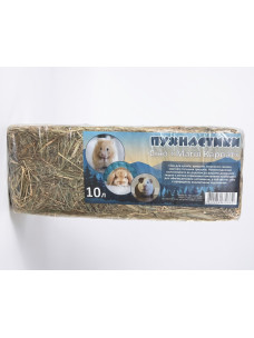 Сіно для гризунів Пухнастики Магія Карпат 10л