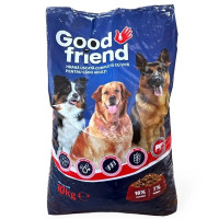 Сухой корм для взрослых собак всех пород Good Friend говядина, 10кг, Гуд Френд