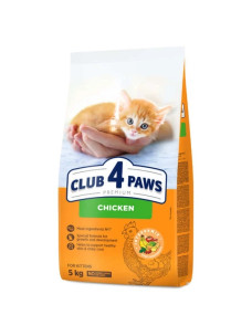 Club 4 Paws Premium Kitten Chicken - сухой корм с куркою для котят 14кг (Клуб 4 лапы)