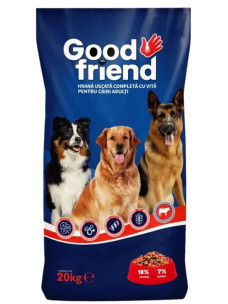 Сухой корм для взрослых собак всех пород Good Friend говядина, 20кг, Гуд Френд