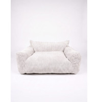 Диван-лежак для котів та собак Ginger Lounge S (Лаунж) ДЖ-018 сірий 60х45см 47433