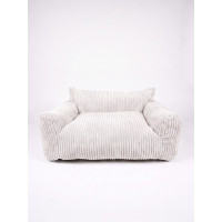 Диван-лежак для котів та собак Ginger Lounge S (Лаунж) ДЖ-018 сірий 60х45см 47433