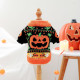 Вязанный свитер для собаки Тыква Halloween (Хеллоуин) черно-оранжевый, размер ХХL, Д-42 ОГ-52см 49123