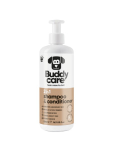 Шампунь и кондиционер 2 в 1 для собак Buddy Care 2in1 Coconut с ароматом кокоса 500 мл (ml) Арт. B67003