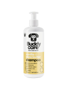 Шампунь для собак Buddy Care Vanilla & Shea Butter з ароматом ванілі та масла ши 500 мл (ml) Арт. B61001