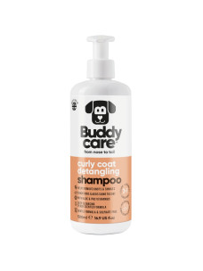 Шампунь для собак Buddy Care Curly Coat Detangling для полегшення розчісування кучерявої та хвилястої шерсті 500 мл (ml) Арт. B94511