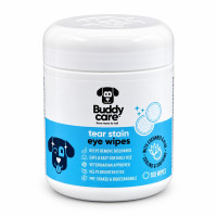 Серветки Buddy Care Tear Stain Eye Wipes для очищення очей та слізних доріжок у собак 100 шт. Арт. B98304
